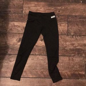 justice leggings black. good condition and never used.pet and smoke free home